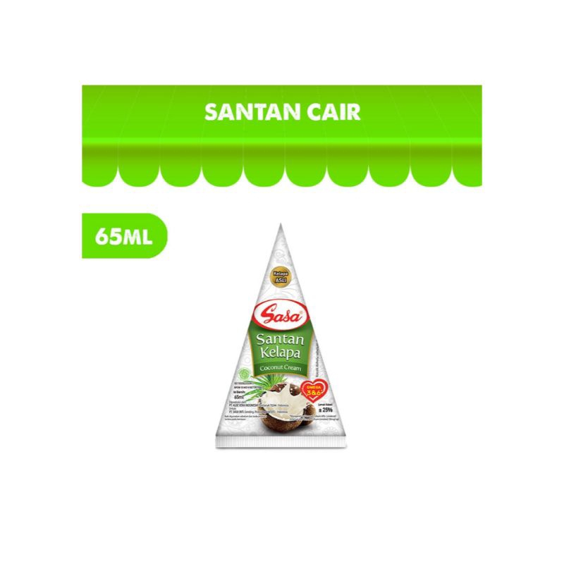 

Sasa Santan Kelapa Cair 65 ml