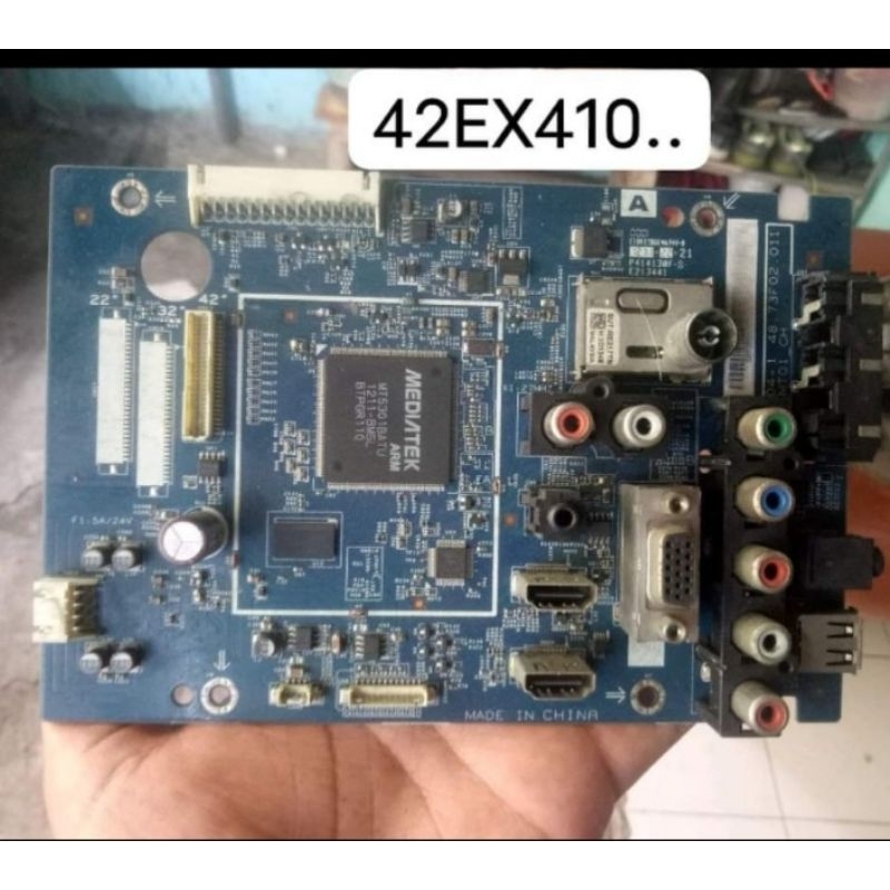 MAINBOARD TV SONY 42EX410 / MB TV SONY 42EX410 / MESIN TV SONY 42EX410 / MODUL TV SONY 42EX410 / MB 