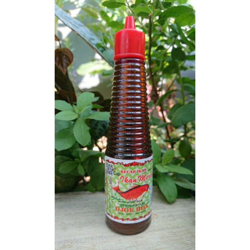 Kecap Ikan Djoe Hoa Cap Ikan Merah Halal MUI 135 ml sudah termasuk bubble wrap dan kardus