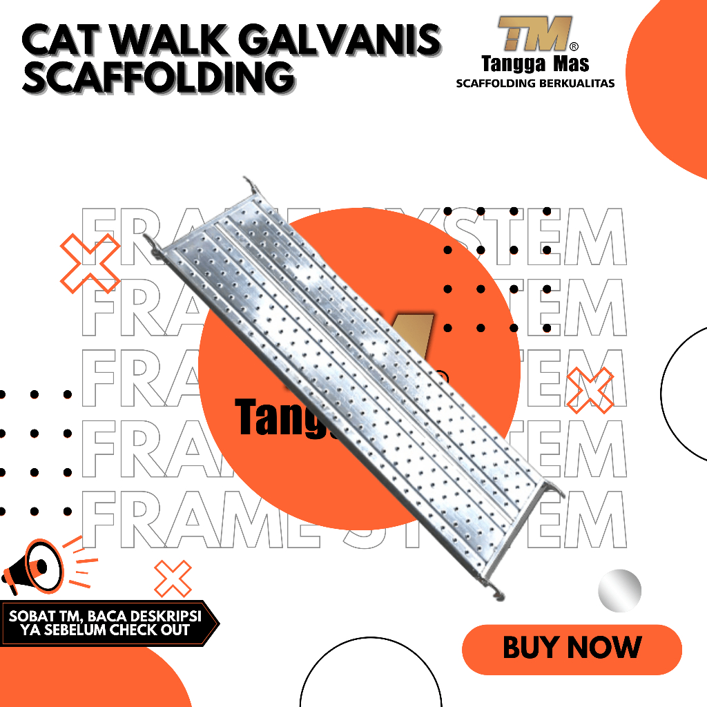 

CAT WALK GALVANIS / PIJAKAN PLAT SCAFFOLDING PERANCAH STEGER ANDANG TERMURAH BERKUALITAS