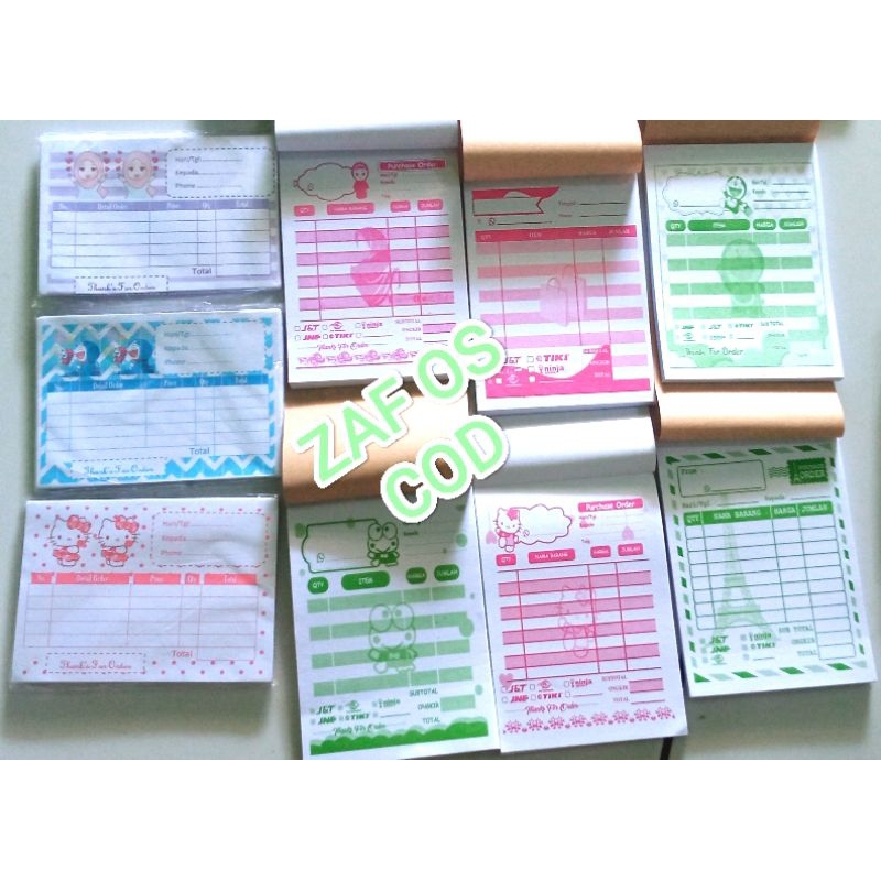 

Nota olshop ((promo))