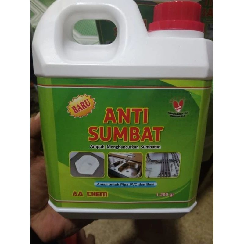 anti sumbat nachem closet wc wastafel 1200gr