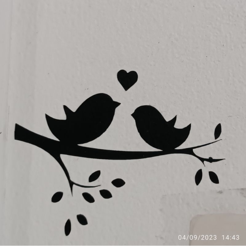 stiker deco saklar listrik dinding wall sticker