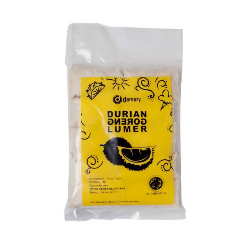 

Damory Durian Lumer Isi 10 Pcs