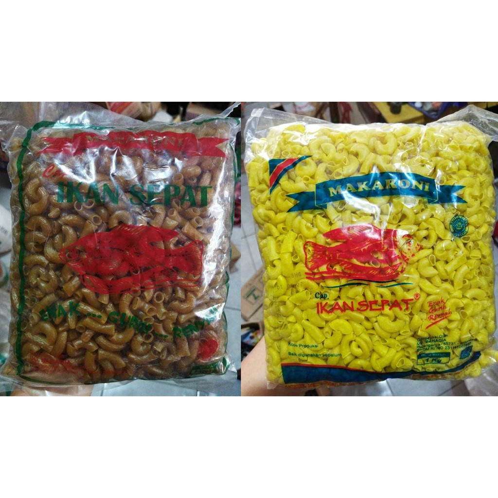 

Makaroni Goreng Bantet Dan mekar Macaroni Cap Ikan Sepat 1kg