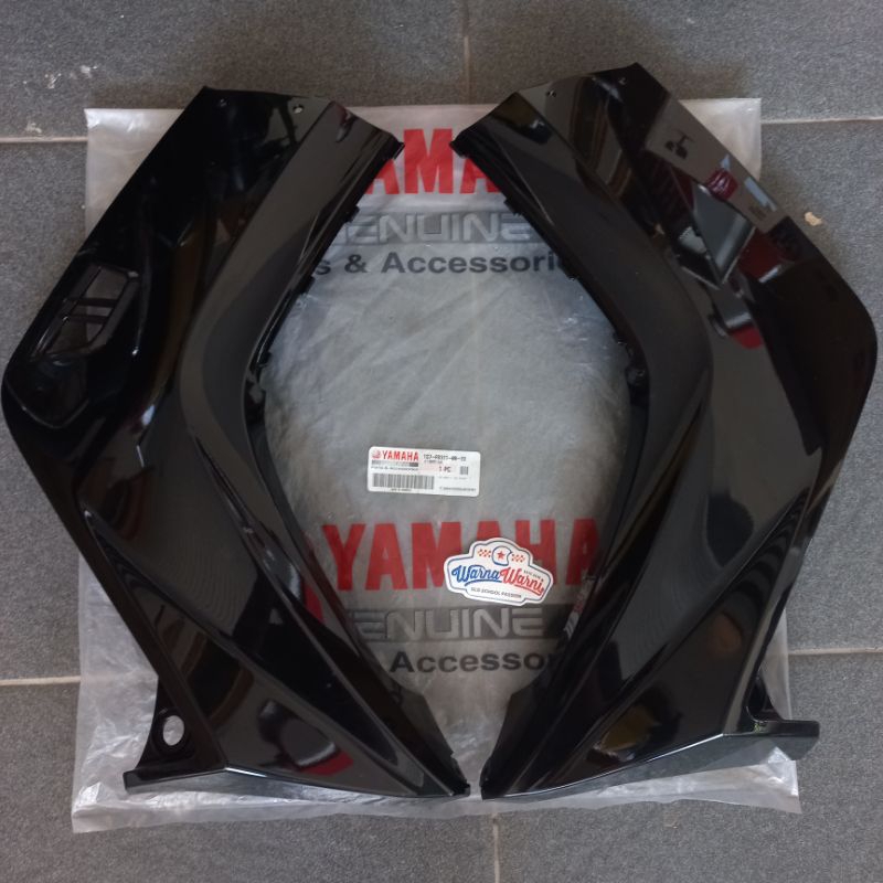 Legshield sayap luar jupiter MX lama old hitam | 1S7-F8311-00-33