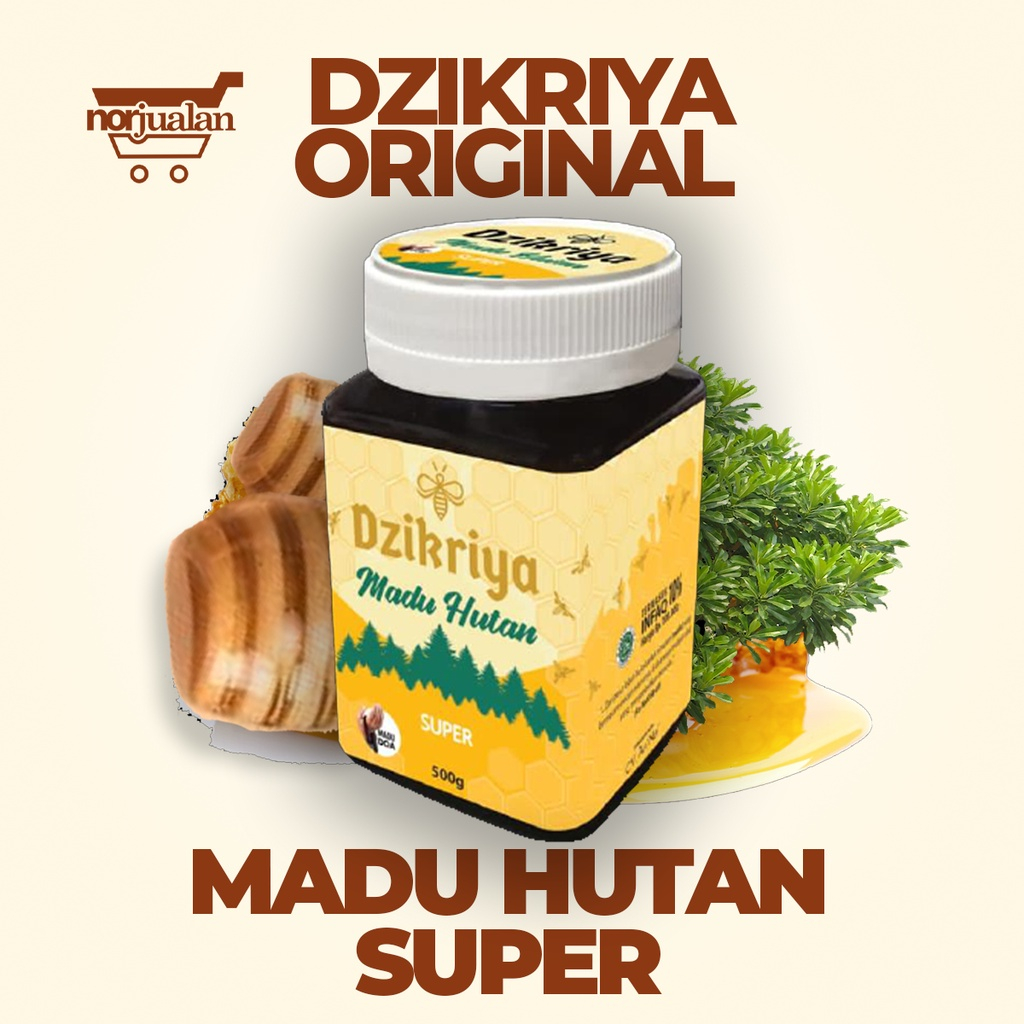 

Madu Dzikriya Hutan Super / Madu Manis/ Madu Hutan 100%/Madu CV Annur