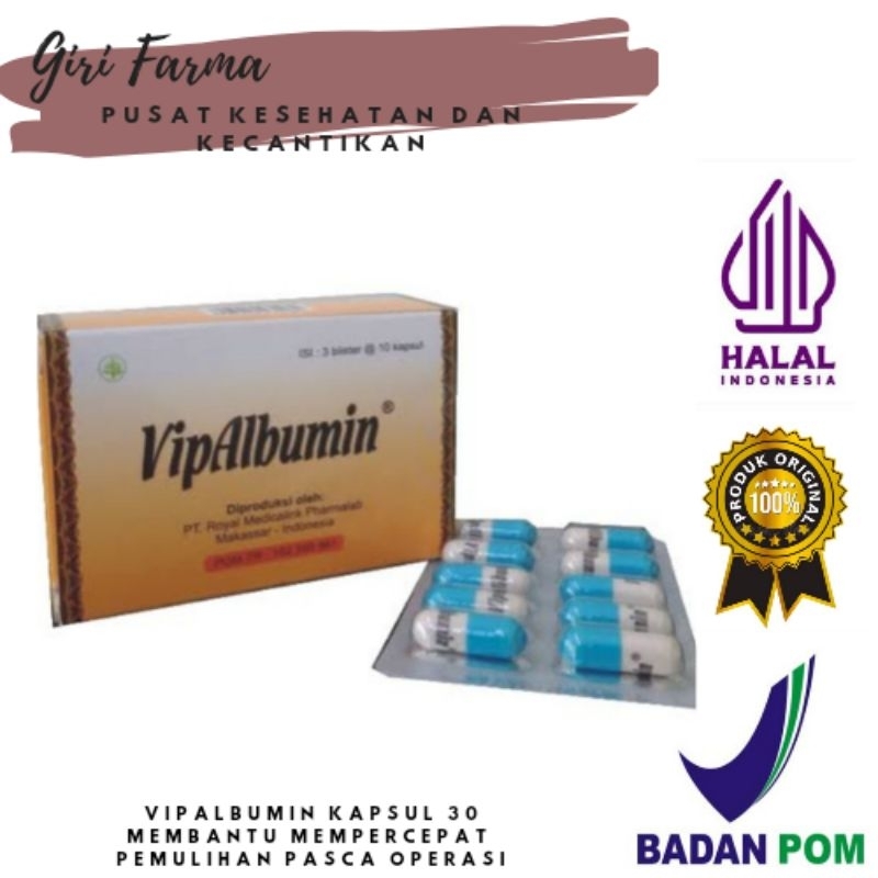 Vipalbumin kapsul / Ikan Gabus