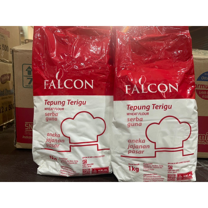 

[FALCON] Terigu Ekonomis Protein Sedang Kemasan 1Kg
