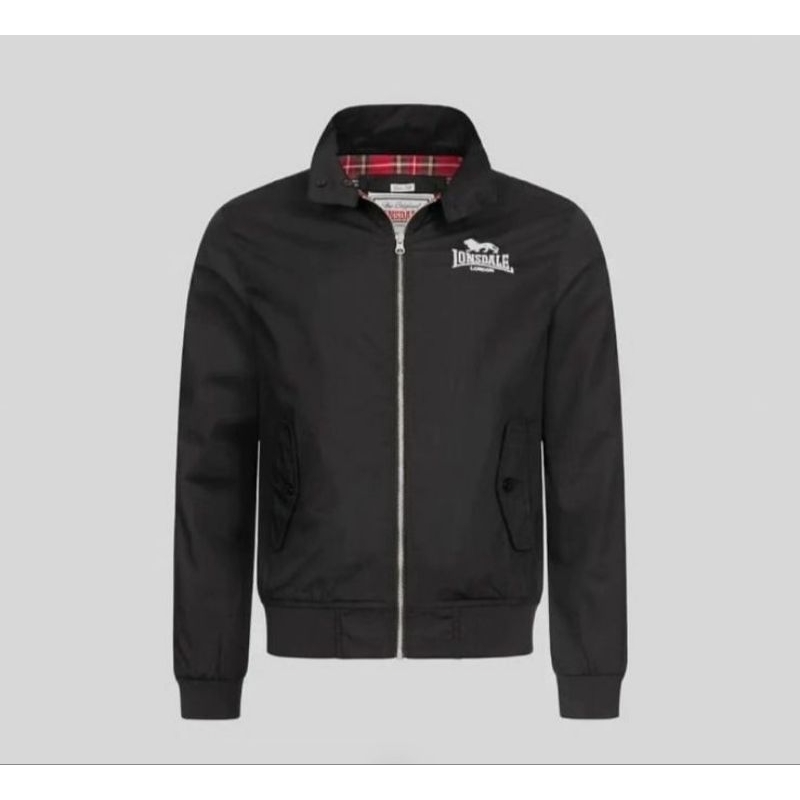 Harrington Jacket Lonsdale Black & Red