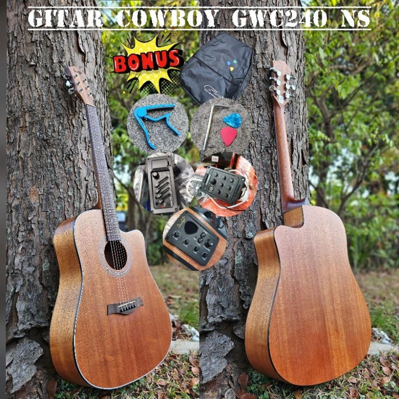 GITAR AKUSTIK COWBOY GWC 240 ORIGINAL