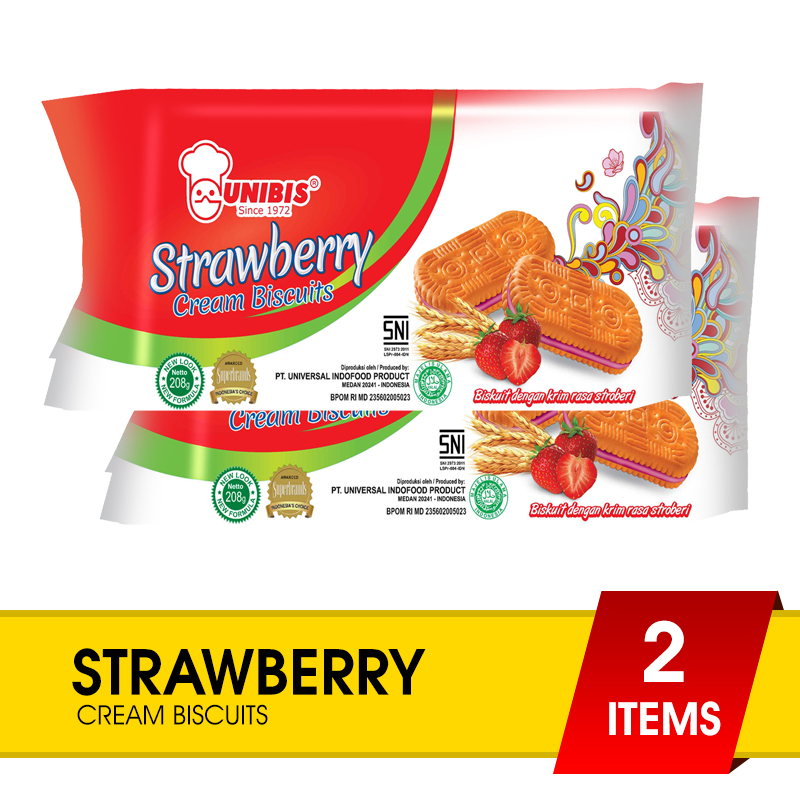 

Unibis Rose Strawberry Sandwich 208 g (2 pcs)