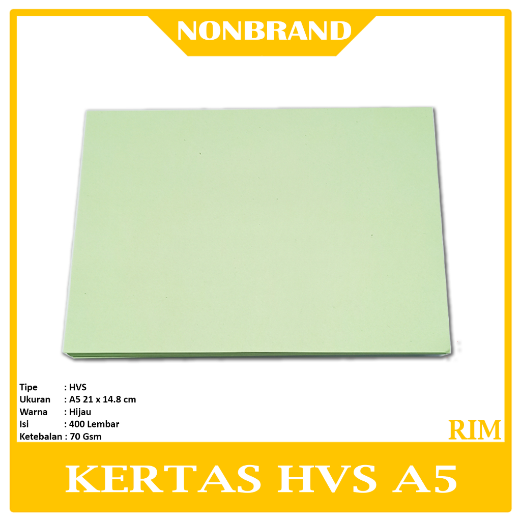 

PPID - Kertas HVS A5 70gsm Warna - Pack