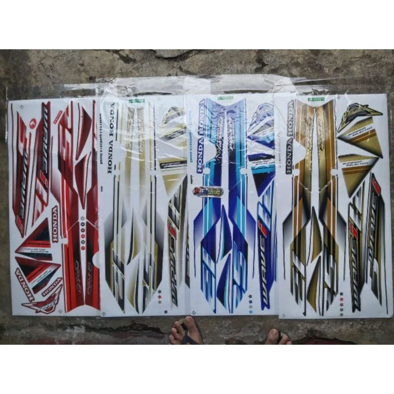 striping wave supra 125 ORIGINAL KODAK THAILAND