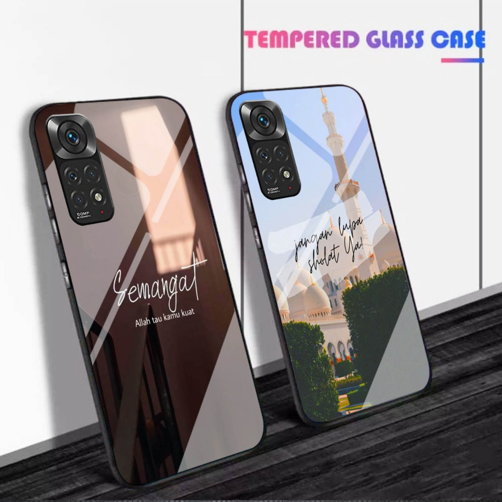 (GC 17) Softcase kaca Xiaomi Redmi Note 11 Not 11 Pro - kesing hp Xiaomi Redmi Note 11 Not 11 Pro - 