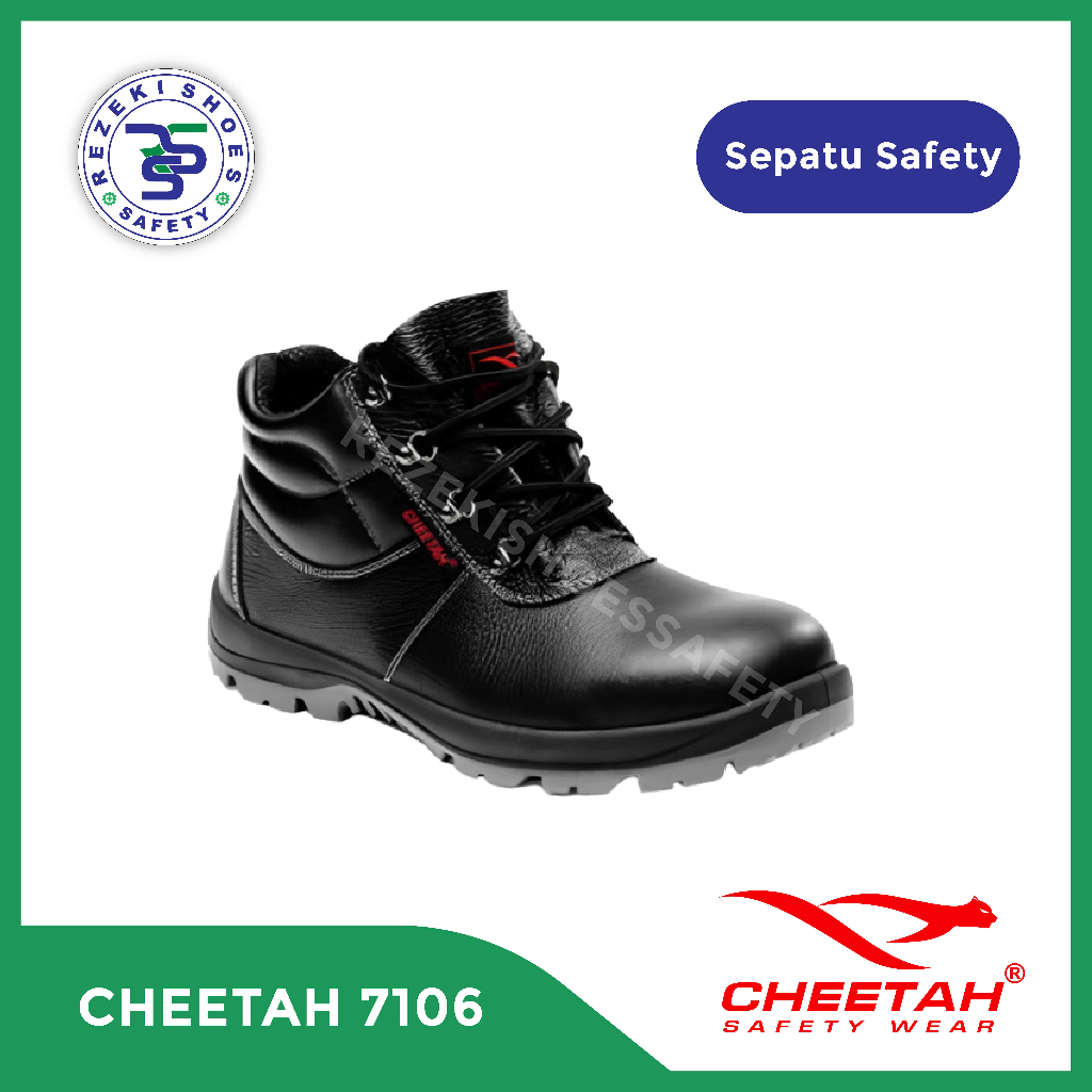 Sepatu Safety Cheetah 7106 H Atau Safety Shoes Cheetah 7106H