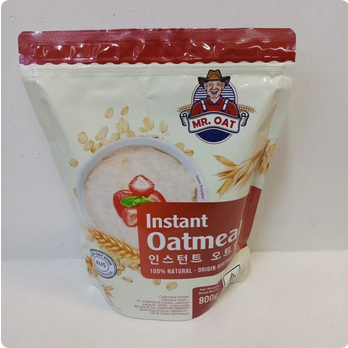 

Mr.Oat Instant Oatmeal 800 gr SEREAL HALAL [TP]