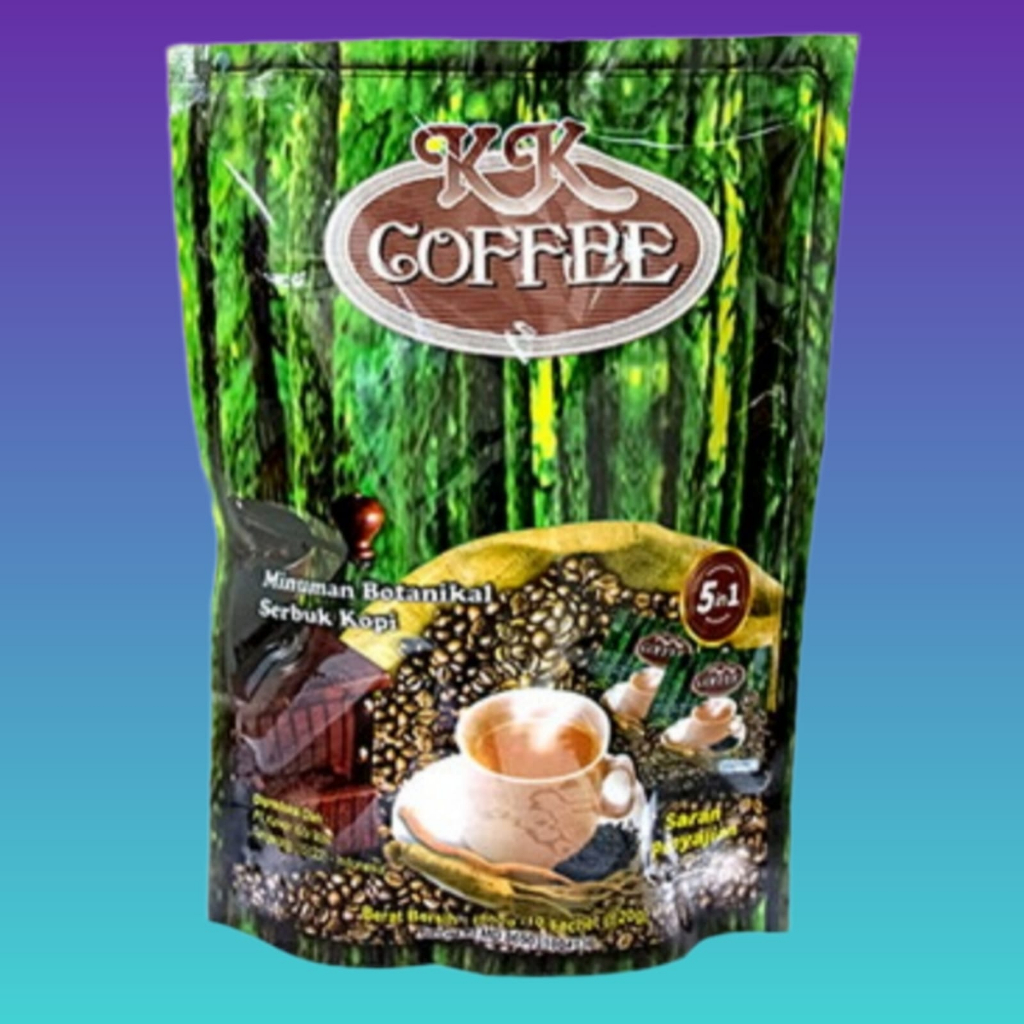 

Coffee KK kopi 5 in 1 | White coffee ginseng non sugar best seller