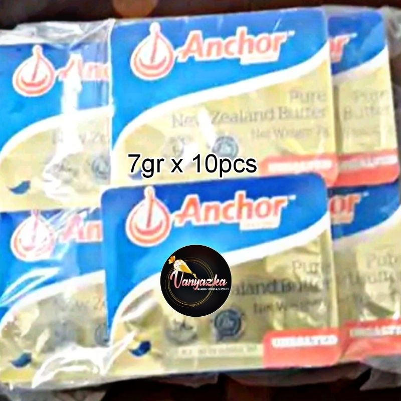 

Unsalted Butter/Mentega Tawar Anchor 10x7gr