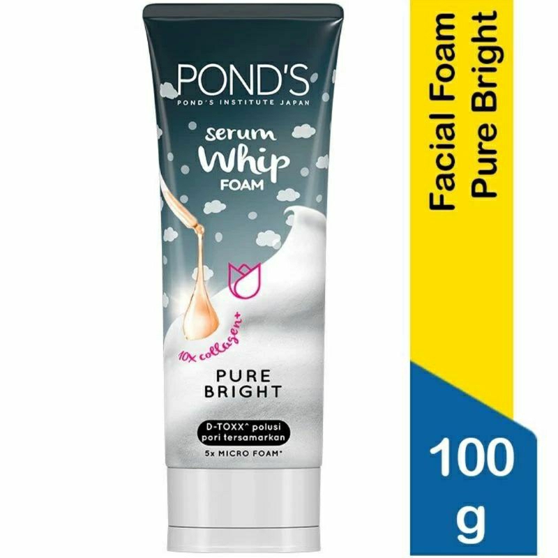 pond's serum whip foam