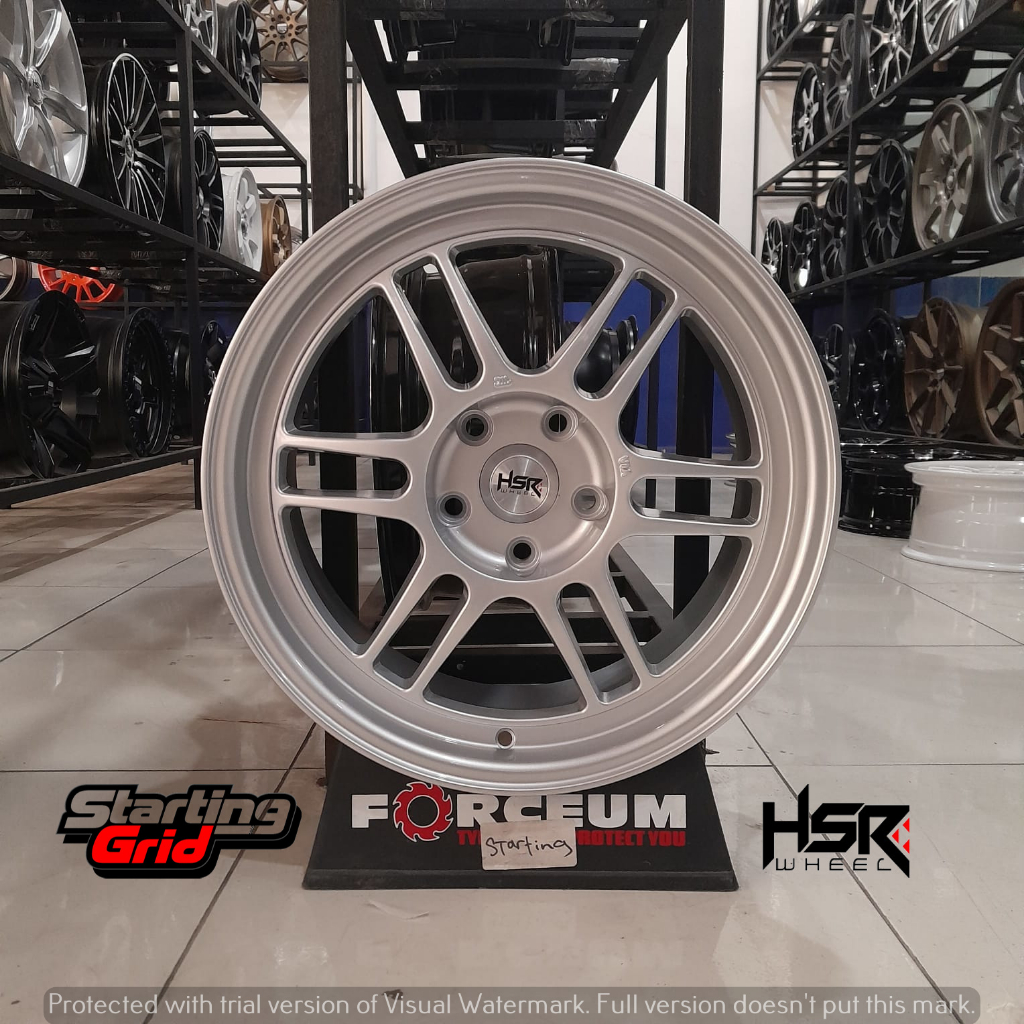 Velg Mobil Ring 17 HSR Kumamoto buat mobil Innova, Xpander, Ertiga, Stargazer, Zenix, Outlander, Cre