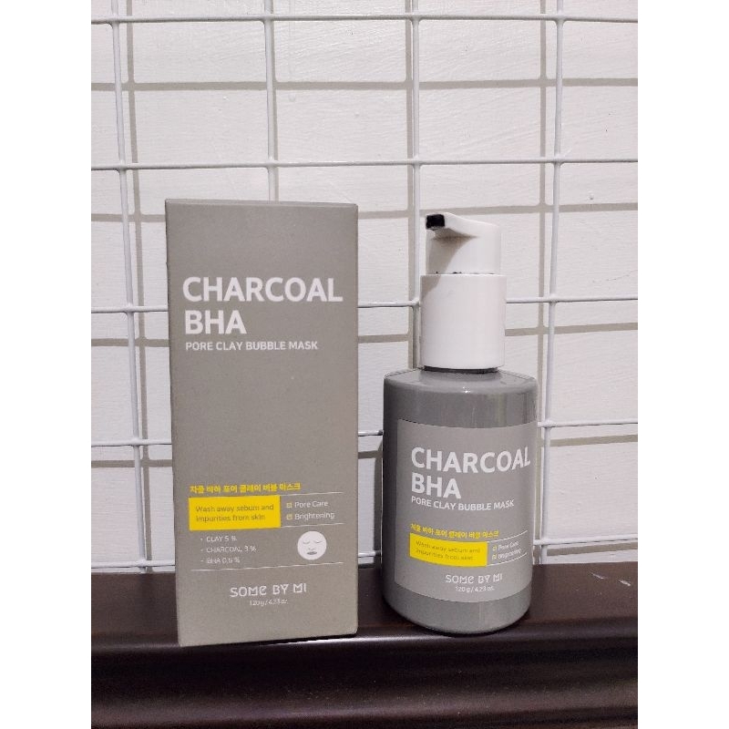 Preloved Some By Mi Charcoal BHA Pore Clay Bubble Mask 120 g