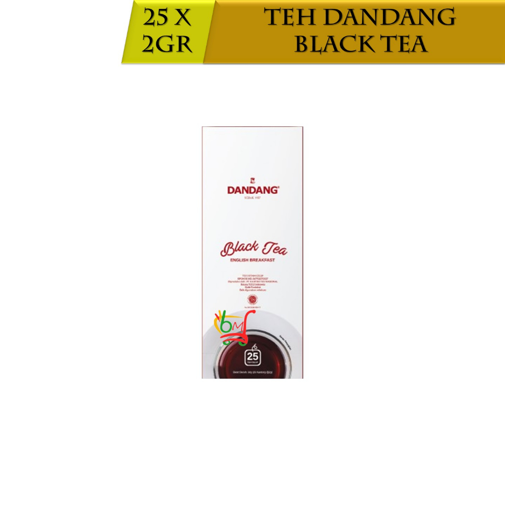 

Teh Dandang Teh Hitam Black Tea English Breakfast 25 Teh Celup