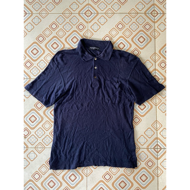 Kaos Polo Yves Saint Laurent YSL Second Original