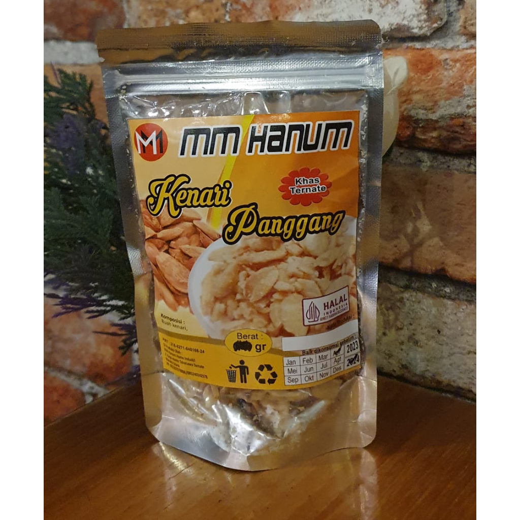 

Kenari panggang khas ternate 110g