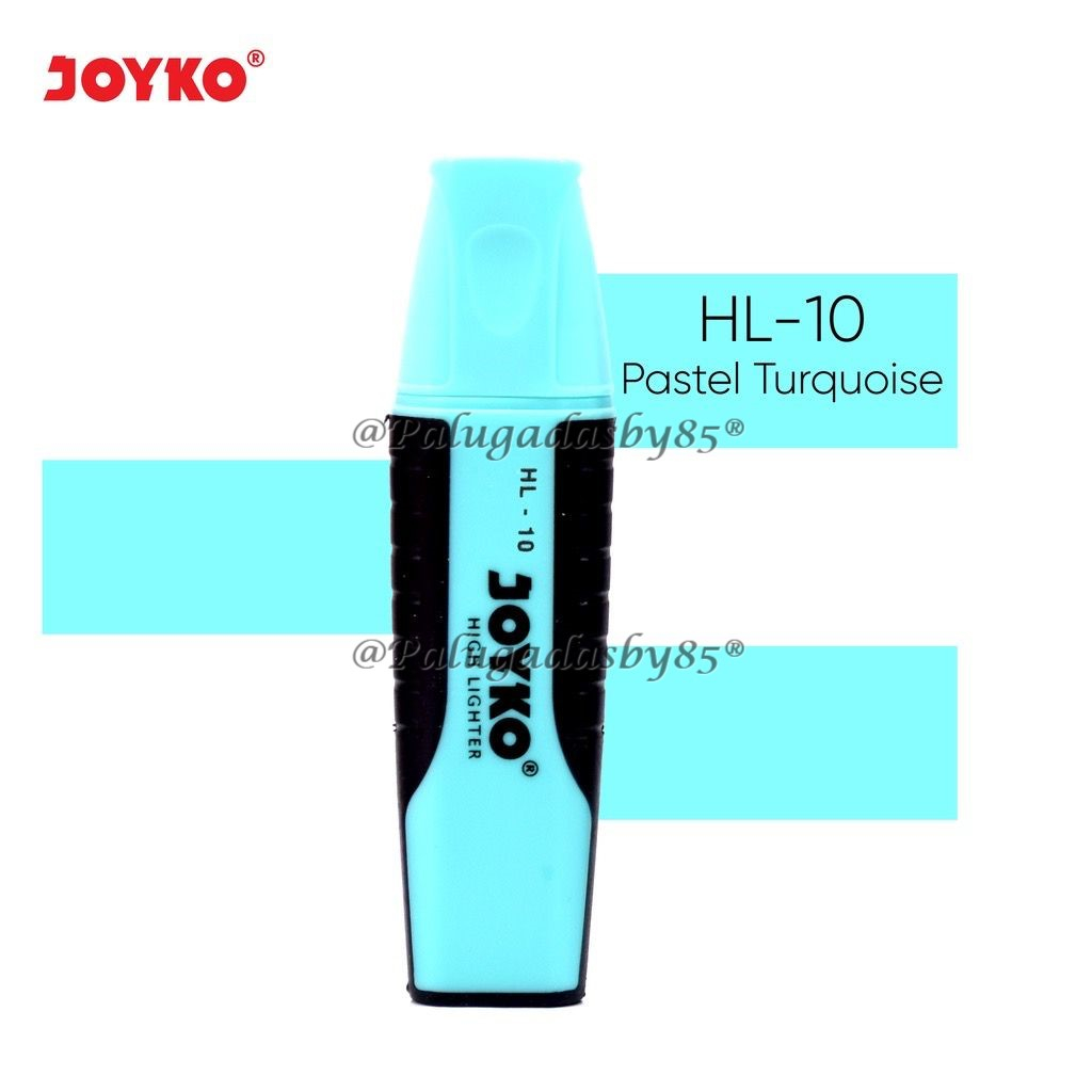 

(1 Biji) GROSIR Highlighter JOYKO HL-10 Pastel Turquoise / Joyko Highlighter Penanda Berwarna HL-10 Pastel Turquoise / Joyko HL-6 ~ HL-11