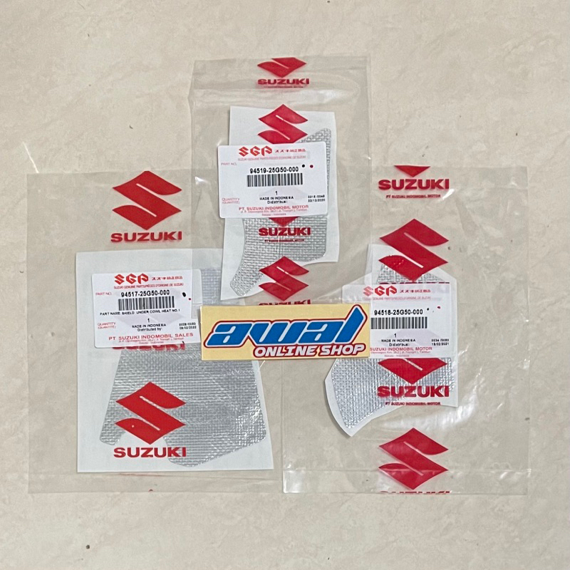 ALUMUNIUM FOIL SAYAP SATRIA FU FACELIFT ORIGINAL SGP