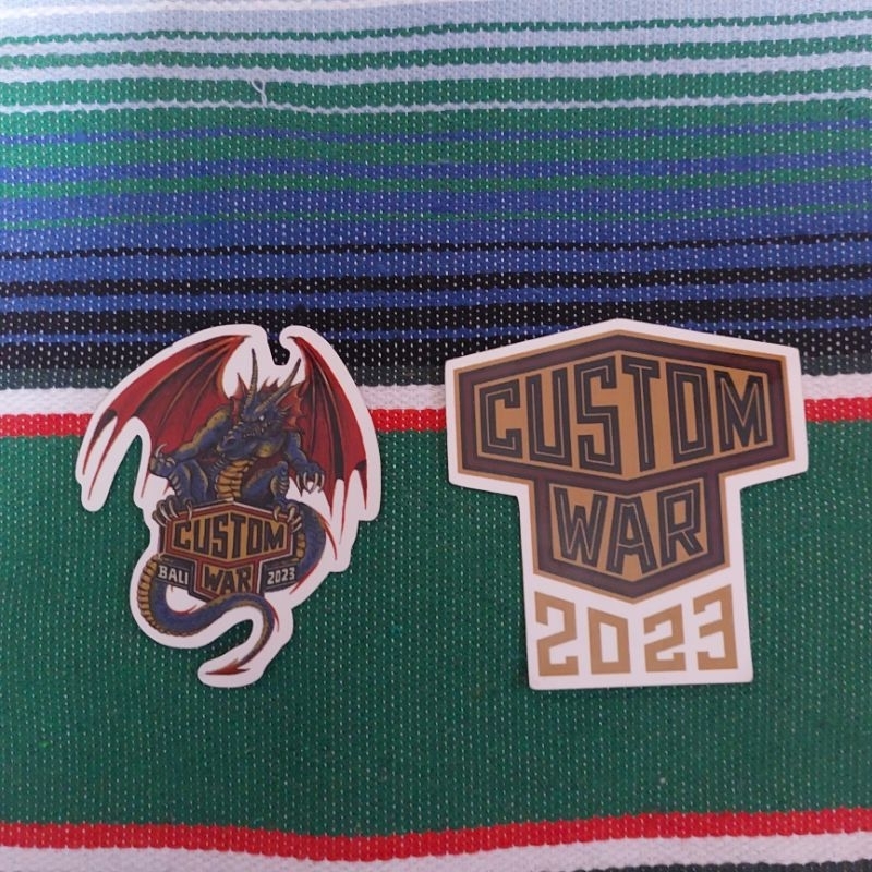 

STIKER - CUSTOM WAR 2023 - ORIGINAL