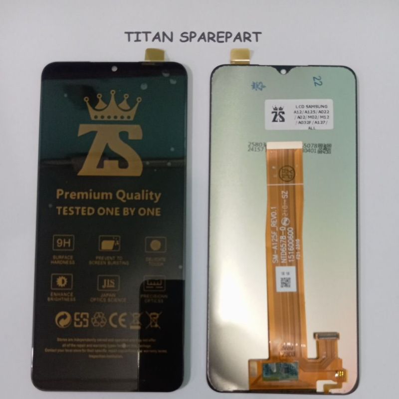 LCD TS SAMSUNG A12 / A02 / M02 / M12 ORI ZEVAN