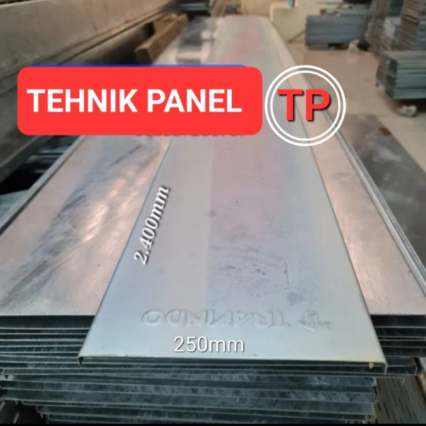 

Cover Tray 250 x 2400mm Electro/Hotdip Galvanis - Electro 250mm Berkualitas