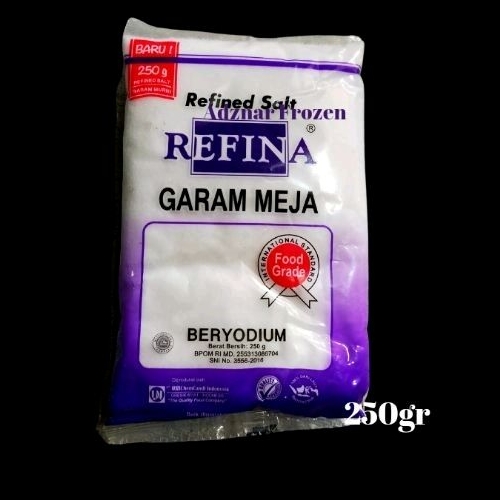 

Refina garam meja Refill 500gr / garam Beryodium