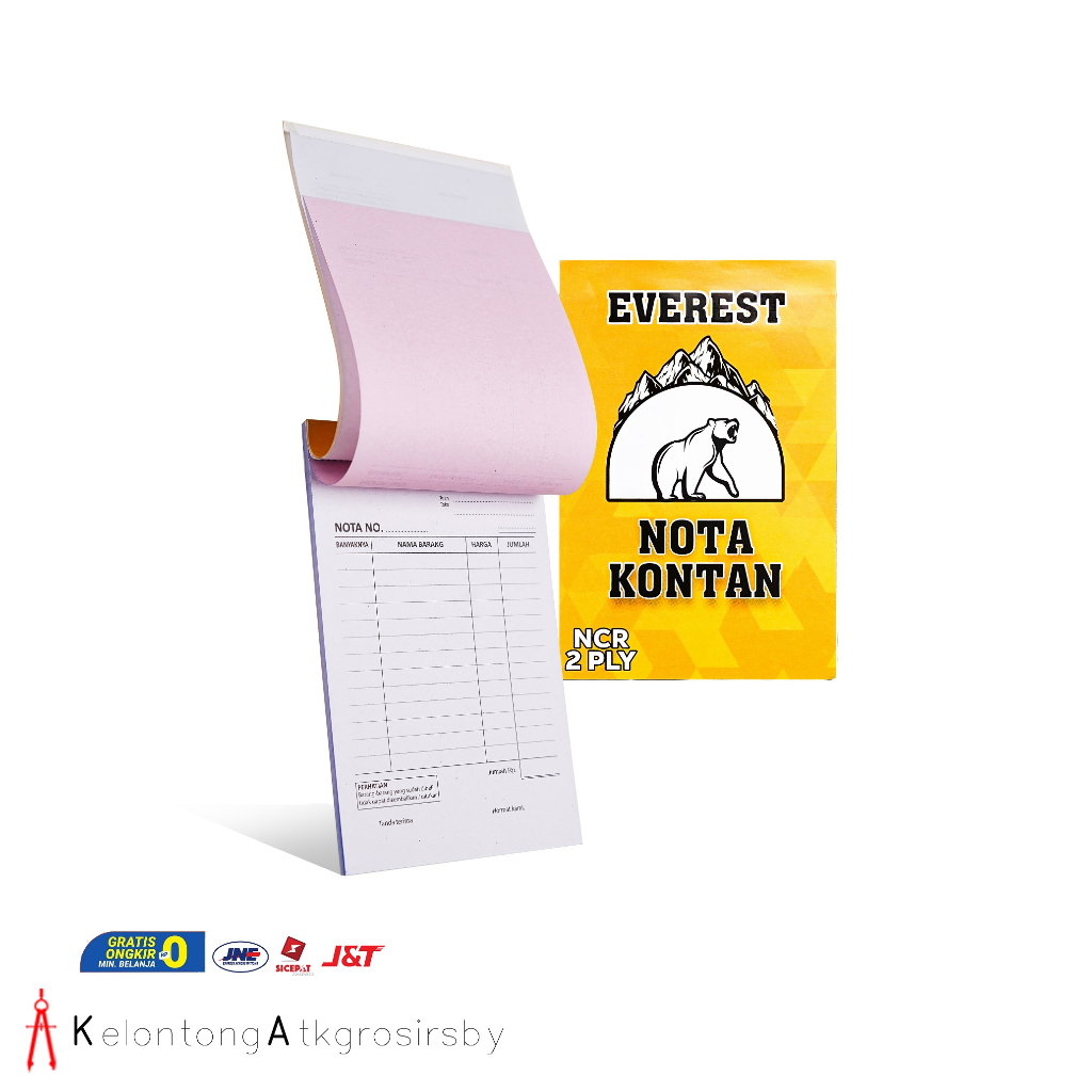 

Buku Nota Everest Kecil 2ply / K2 NCR