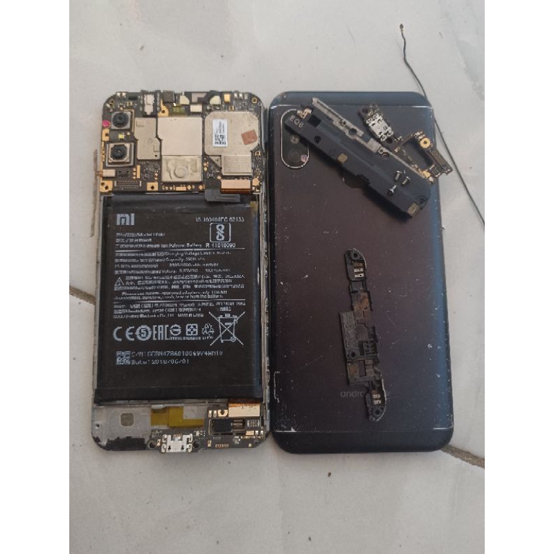 Unit redmi 6pro minus Lcd