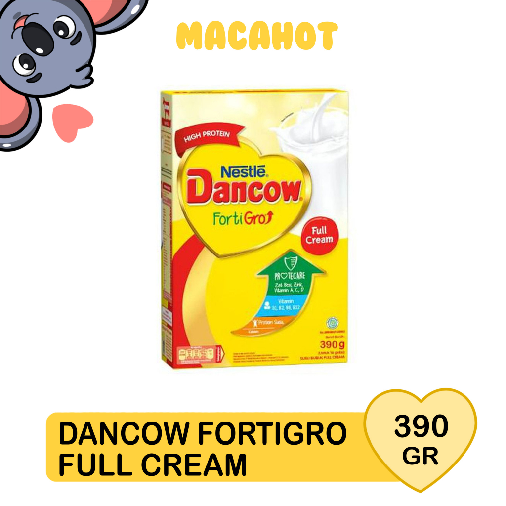 

MC DANCOW FORTIGRO INSTANT-FULL CREAM-COKLAT 390GR 390 GR INSTANTS FULLCREAM COKELAT