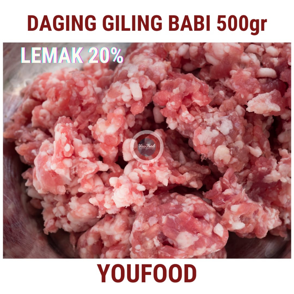 

Daging Babi Giling - Pork Minced 500gr