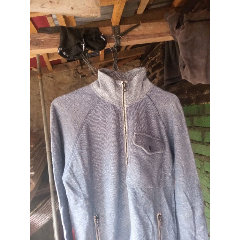sweater tanpa kupluk second 80%