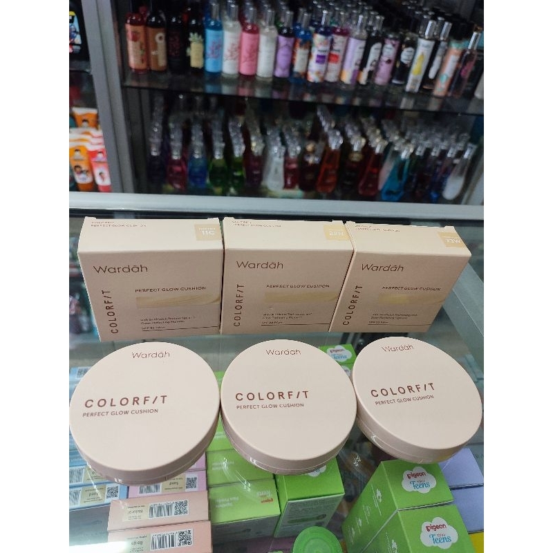 (BISA COD) Wardah Colorfit Perfect Glow Cushion + FREE GIFT