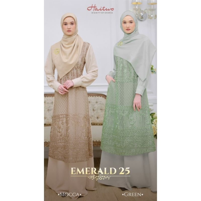HAITWO EMERALD 25 GAMIS DEWASA HAITWO