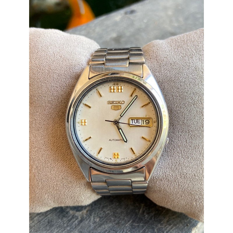 Seiko 5 Automatic Jam tangan pria Second/bekas