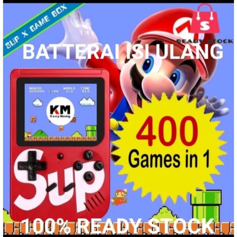 Game boy Gamebox Game anak SUP 400 in 1 games
