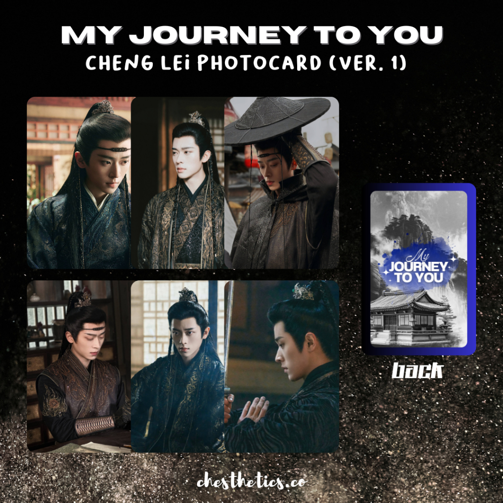 My Journey To You Part 2 CDrama China Chinese Drama Photocard Aktor Zhang Linghe Esther Yu Shuxin Ry