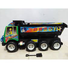 Mainan Truk Dump Jumbo TPB H 2014 Hitam: Koleksi Besar yang Penuh Aksi