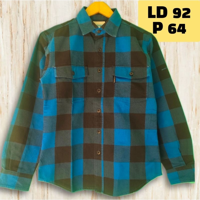 KEMEJA PRIA OXFORD COLUMBIA