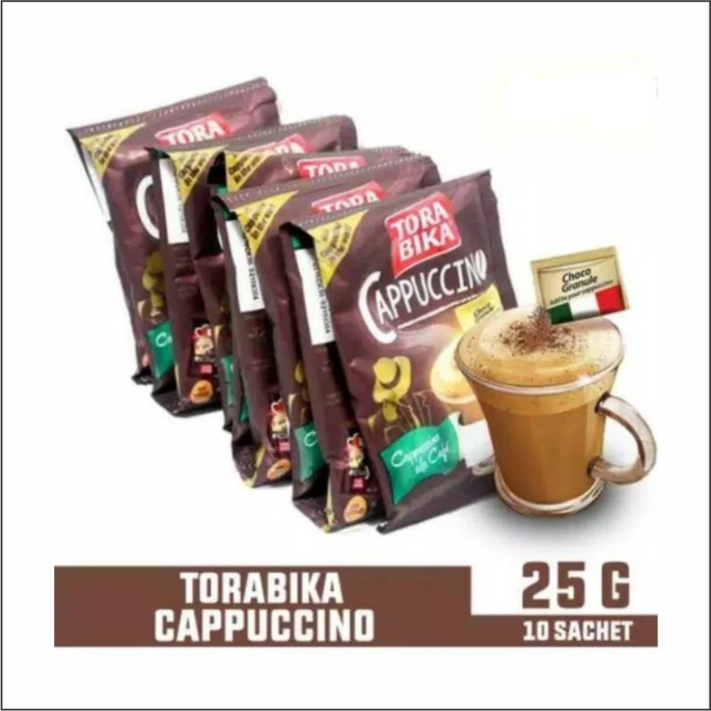 

Kopi Torabika Cappucino isi 10 Sachet