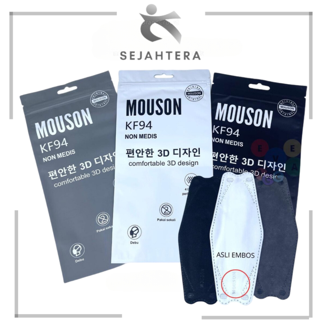 MASKER KF94 MOUSON MASKER MOUSON KF94