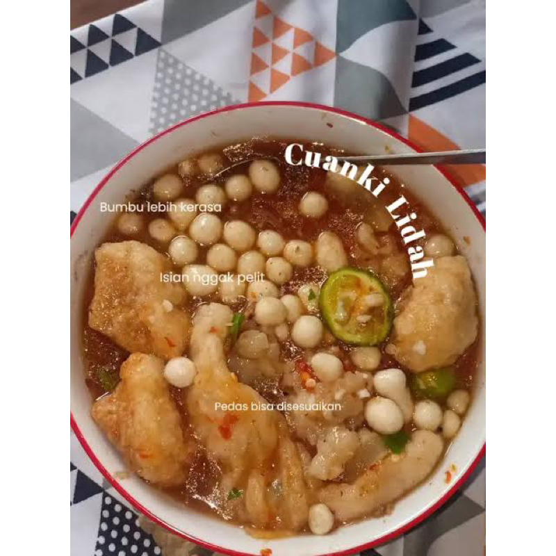 

Paket Bakso Cuanki 100% Halal Baso Aci Cuanki Bakso cuanki lidah Lengkap